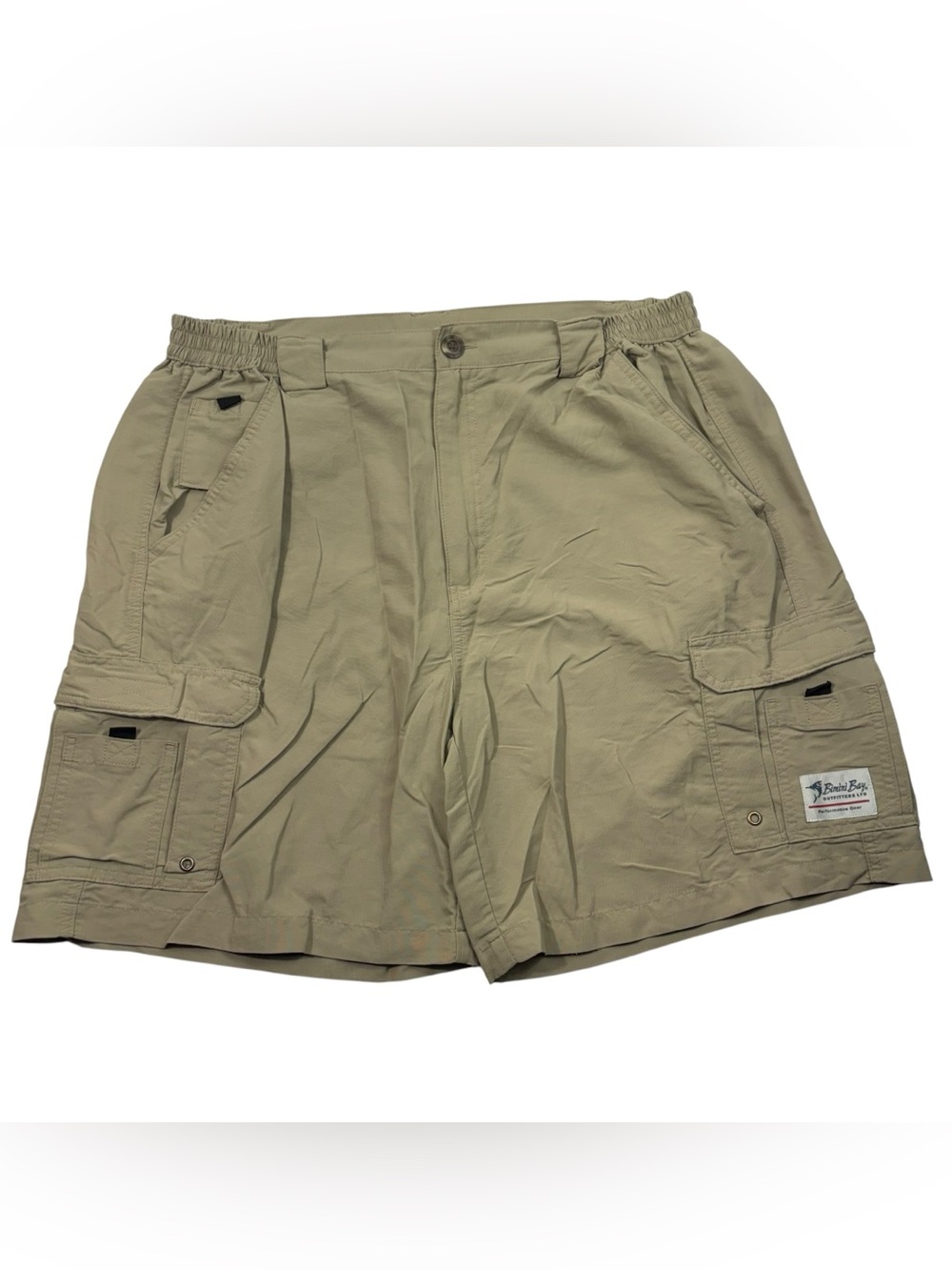 Bimini Bay Outfitters Athletic Performance Fishing Cargo Shorts Lightweight 40